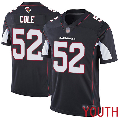 Arizona Cardinals Limited Black Youth Mason Cole Alternate Jersey NFL Football 52 Vapor Untouchable